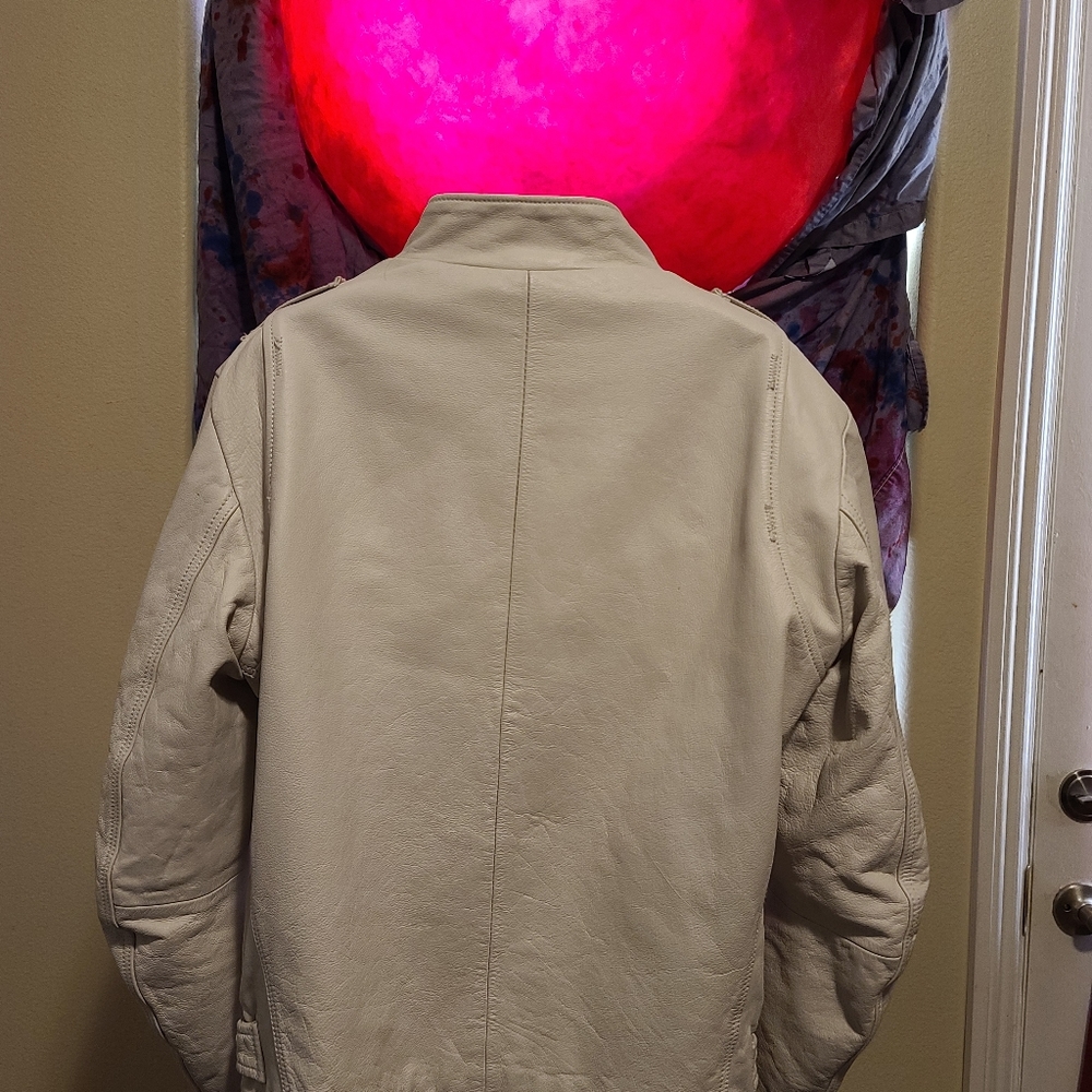 G Star Raw Vintage '04 Leather Chopper Jacket